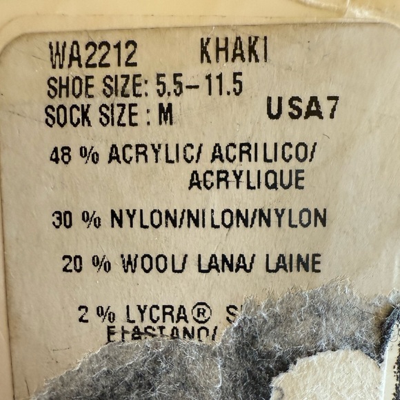 Carhartt Khaki Women's Socks - Picture 6 of 7